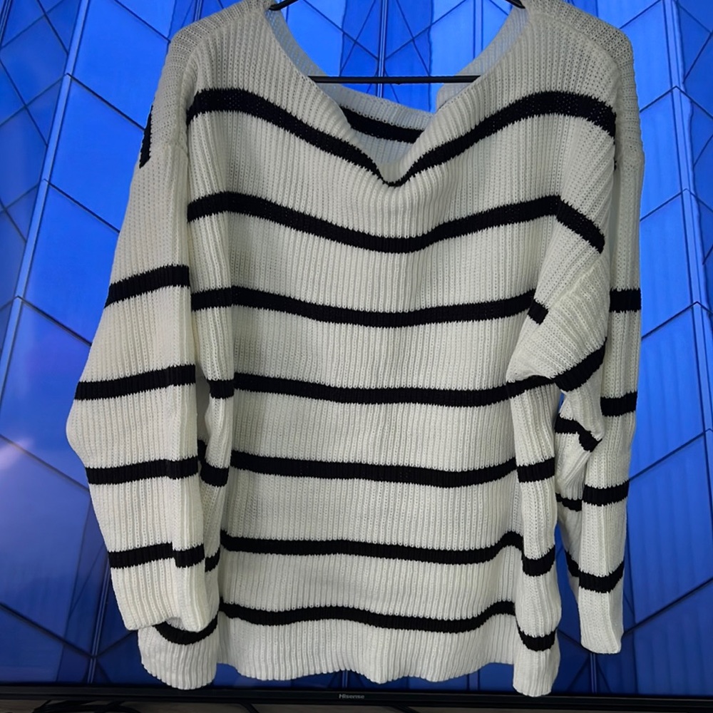 Off the shoulder sweater from Shein!